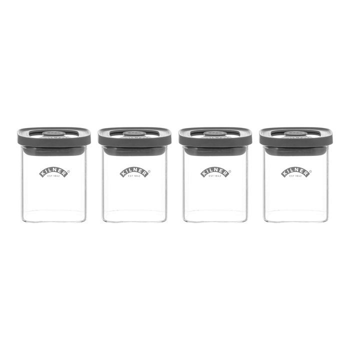 Набор из 4 баночек для специй Kilner Fresh Storage 0,16л