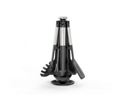 Набор кухонных инструментов Joseph Joseph Elevate Silicone Steel с подставкой Carousel (10567)
