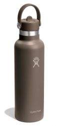 Термобутылка 0,6 л HYDRO FLASK Standart Mouth Flex Cap розовая