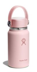 Термобутылка HYDRO FLASK Wide Mouth Flex Straw Cap голубая