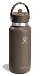 Термобутылка 0,9 л HYDRO FLASK Wide Mouth Flex Straw Cap Speckle Sandy