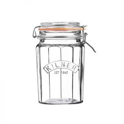 Банка Kilner Facetted Clip Top Jars 0,95 л