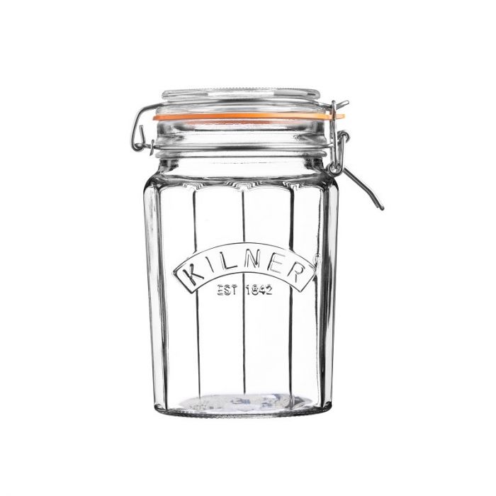 Банка Kilner Facetted Clip Top Jars 0,95 л