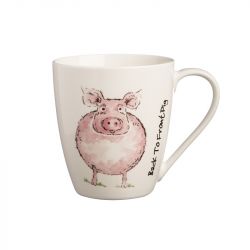 Кружка 350 мл PRICE&KENSINGTON Back to Front Pig Mug