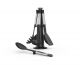 Набор кухонных инструментов Joseph Joseph Elevate Silicone Steel с подставкой Carousel (10567)