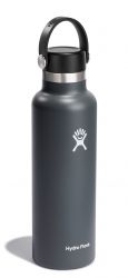 Термобутылка 0,6 л HYDRO FLASK Standart Mouth Flex Cap серая