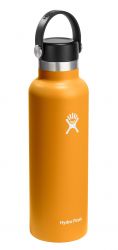 Термобутылка 0,6 л HYDRO FLASK Standart Mouth Flex Cap оранжевая