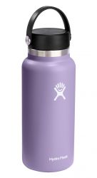 Термобутылка 0,9 л HYDRO FLASK Wide Mouth Flex Cap сиреневая